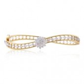 Beautifully Crafted Diamond Bracelet in 18k Yellow Gold with Certified Diamonds - BR0149P